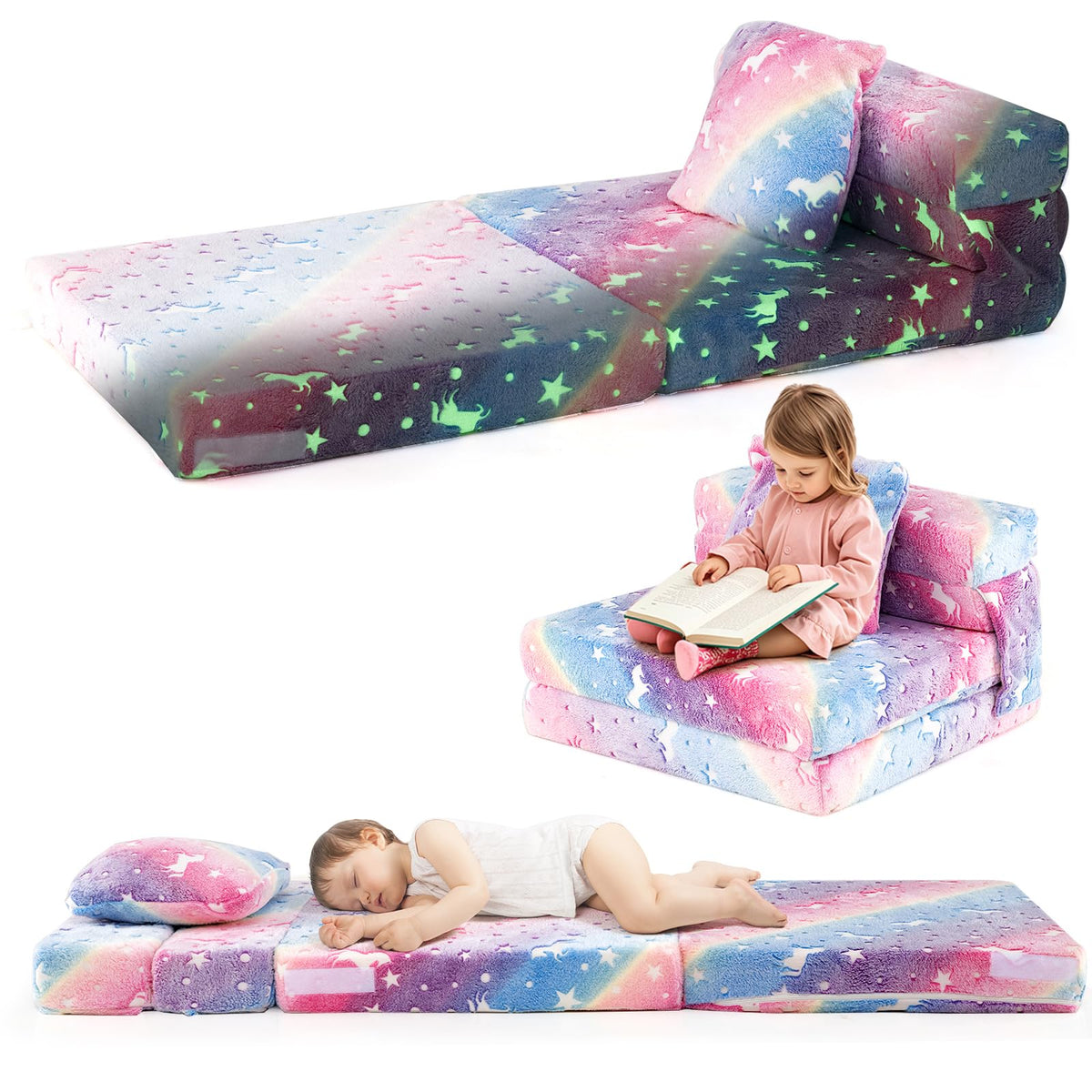 Costzon Folding Sofa Bed for Kids – costzon