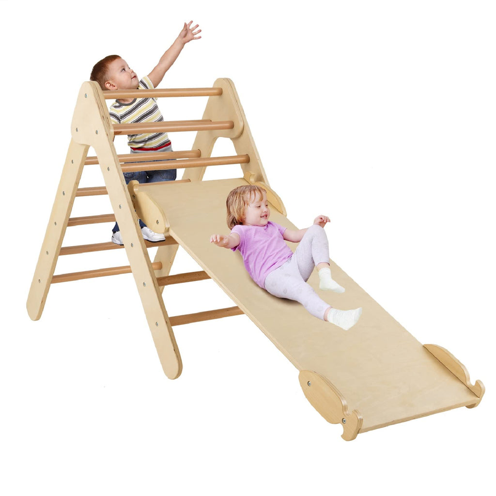 Costzon Wooden Climbing Toys for Toddlers