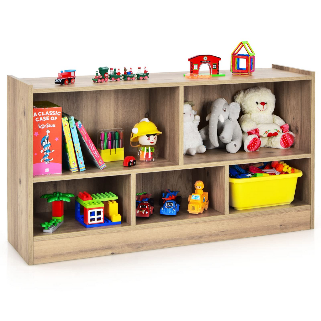 Costzon Wooden Bookshelf Daycare Furniture