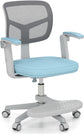 Costzon Kids Desk Chair, Swivel Study Chair with Flip-Up Arms and Footrest
