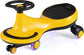 BABY JOY Kids Wiggle Car, Ride On Swing Toy with LED Flashing Wheels