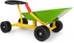 Costzon Kids Ride-on Sand Dumper, Children Outdoor Sandbox Toy w/Ergonomic Handle & 4 Wheels