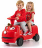 12V 2/3-Seater Kids Ride on Train with Height Adjustable Seat and Music Licensed Chuggington