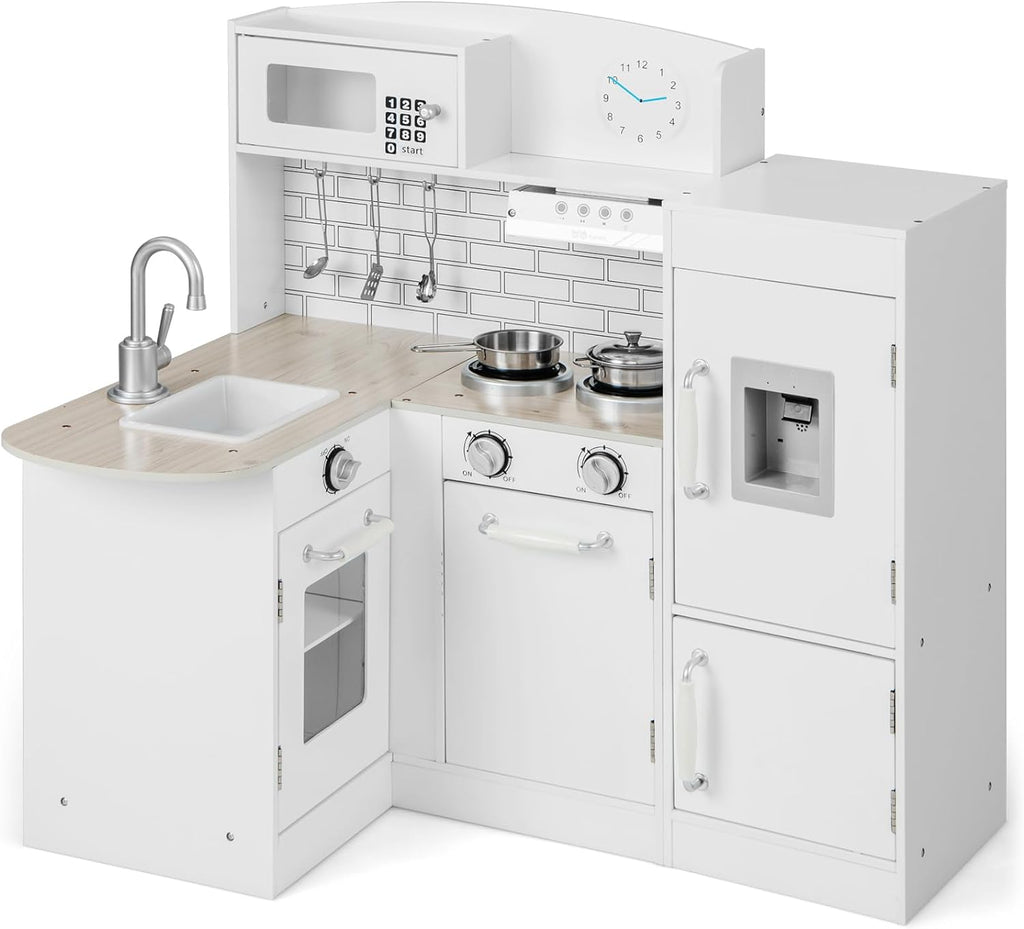 Kids Corner Kitchen Playset - Costzon