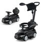 Costzon 3-in-1 Ride on Push Car, Mercedes-Benz Licensed Foot to Floor Sliding Car