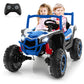 Costzon 24V Kids UTV, 4WD/2WD Battery Powered Electric Car w/ 4 x 100W Powerful Engine, Remote Control