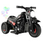 Costzon 6V Kids Ride on Motorcycle, Electric Trike Toy with Bubble Maker