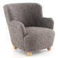 Costzon Sherpa Kids Sofa, Toddler Armchair with Rubber Wood Legs