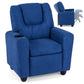 Costzon Kids Recliner Chair with Cup Holder, Padded Toddler Lounge Armchair