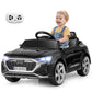 Costzon 12V Kids Ride on Car Licensed Audi SQ8, Remote Control Ride on Toy, Battery Powered Electric Vehicle with Spring Suspension