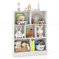 Costzon Montessori Shelf, 7-Section Toy Storage Organizer for Books Toys
