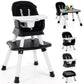 Costzon Baby High Chair, 8 in 1 Convertible Highchair for Babies & Toddlers, Toddler Chair with Safety Harness