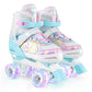 Butterfly Roller Skates for Girls Teens Adults 5-8 8-13 13+ with Light-up Wheels & Safety Protection