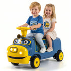 12V 2/3-Seater Kids Ride on Train with Height Adjustable Seat and Music Licensed Chuggington