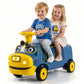 12V 2/3-Seater Kids Ride on Train with Height Adjustable Seat and Music Licensed Chuggington