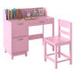 Costzon Kids Desk and Chair Set for Bedroom School