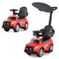 Costzon 3-in-1 Ride On Push Car for Toddlers with Handle & Canopy