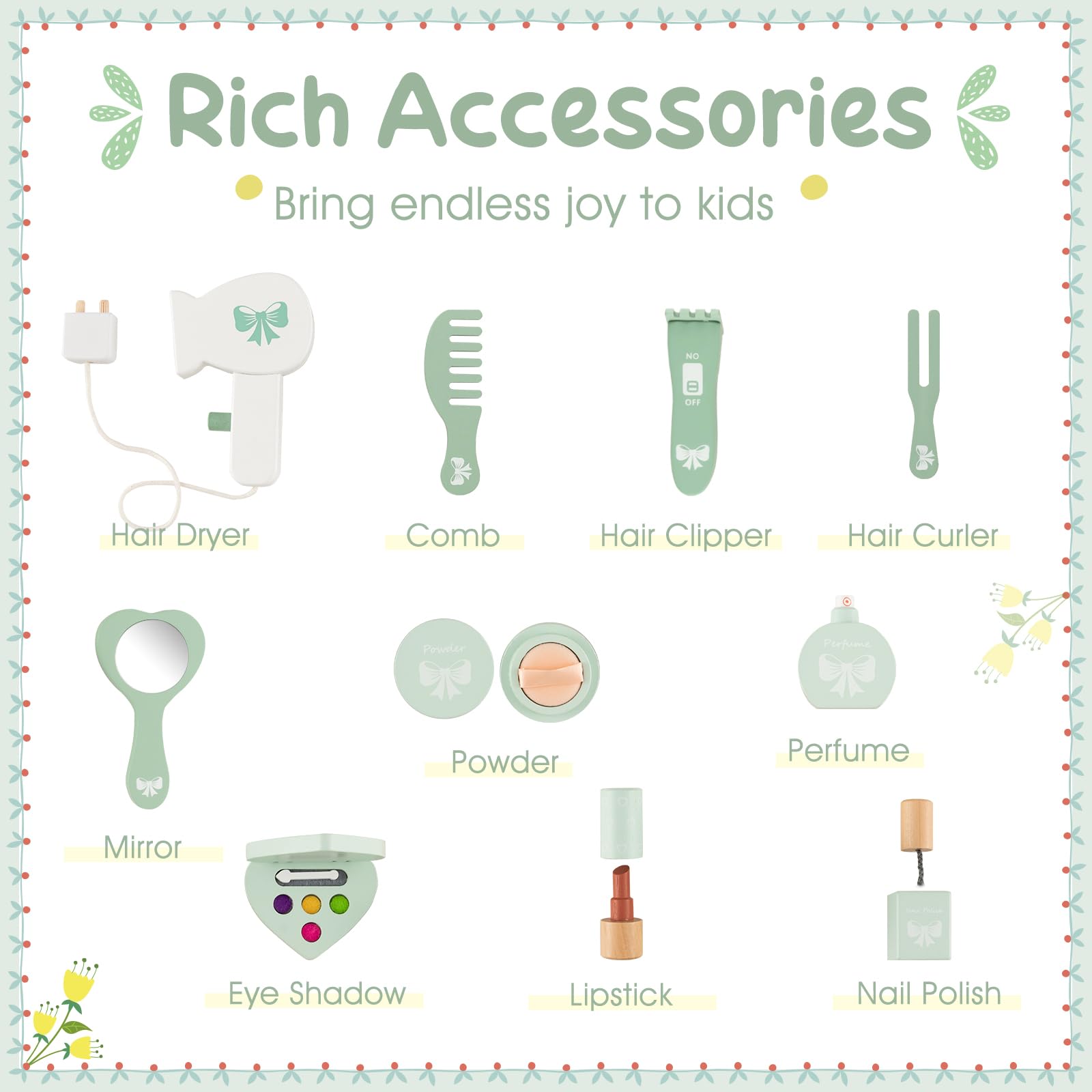 Costzon Kids Vanity Set