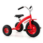 BABY JOY Kids Tricycle 15-Inch Front Wheel Trike with Carbon Steel Frame