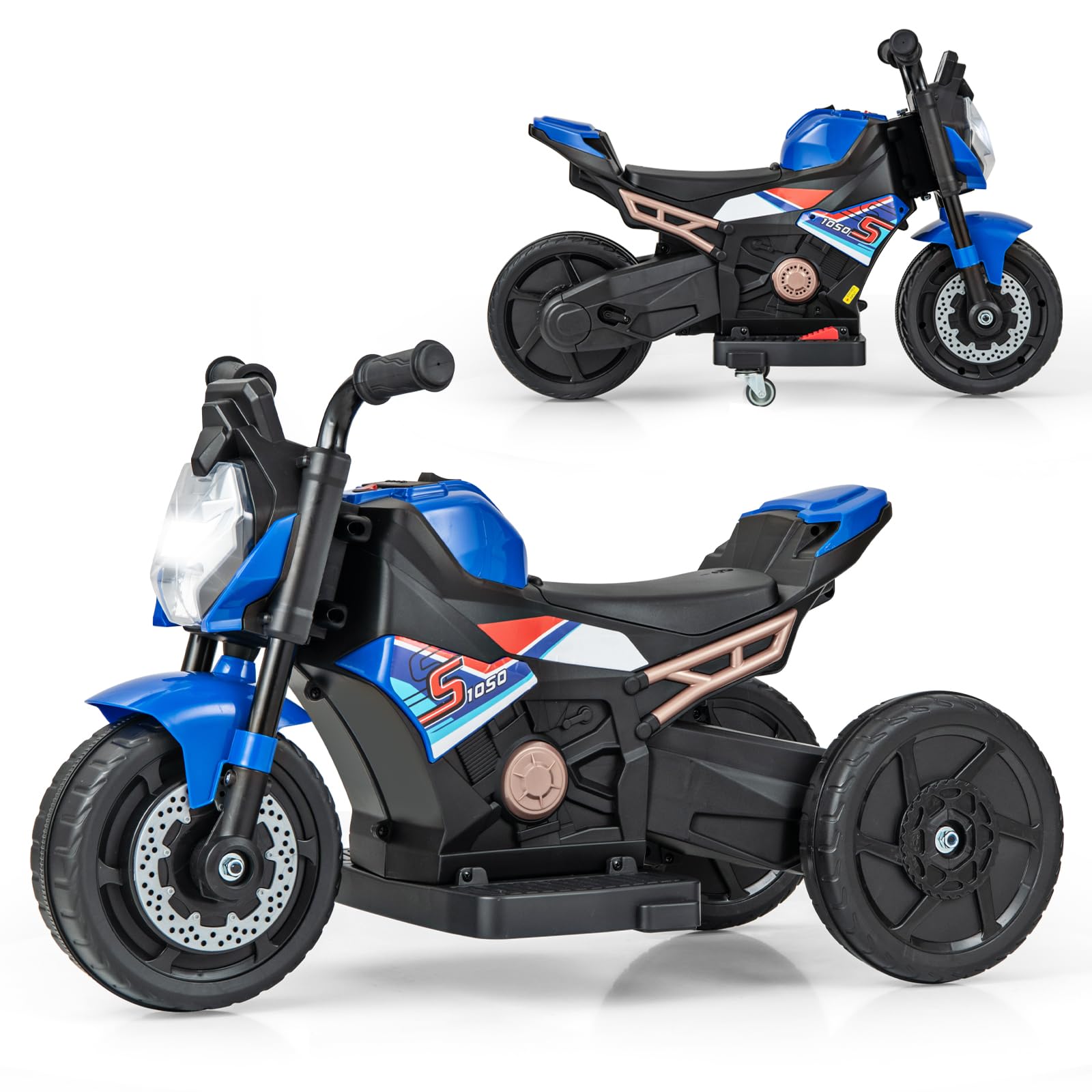 Kids Scooter Ride on Motorcycle Toddler Ride on Toy Costzon costzon