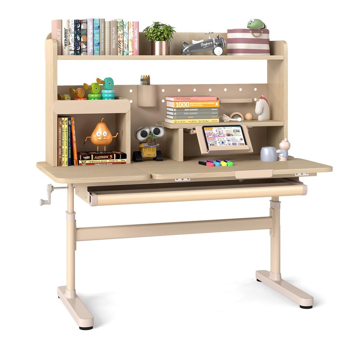 Costzon Height Adjustable Student Table w/Tilt Desktop – costzon