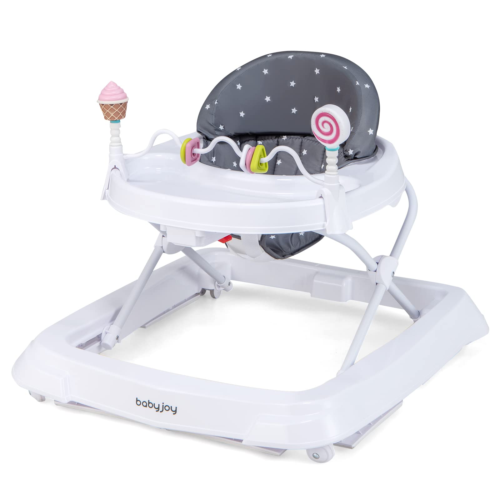 Babo Helper BABY JOY Baby Walker | Foldable Activity Walker Helper with Adjustable ...