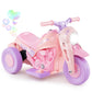 Costzon 6V Kids Ride on Motorcycle, Electric Trike Toy with Bubble Maker