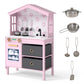 Costzon Kids Montessori Cooking Toy Playset