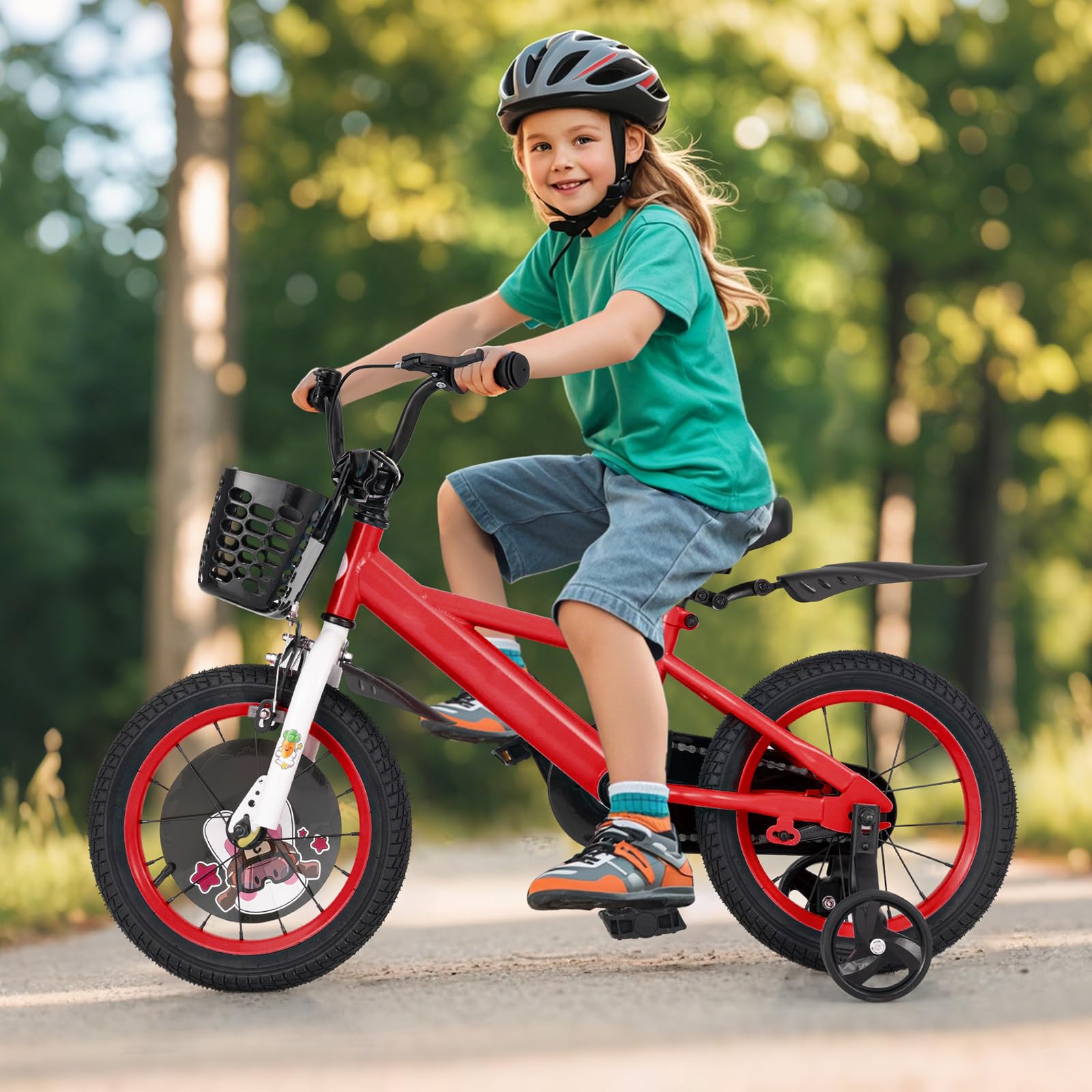 Cycle Rabbit For Boy Costzon Rabbit Pilot Sporty Kids Bike, 14 Inch Child Bike for 3-8 Year ...