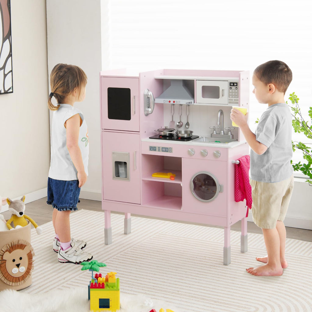 Wooden Kitchen Toy Set - Costzon