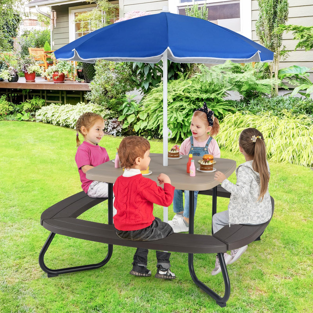 Costway Kids Table And Chair Set At Walmart Folding Table