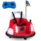 Costzon 12V Ride on Bumper Car for Kids, 360 Spin Electric Car with Remote