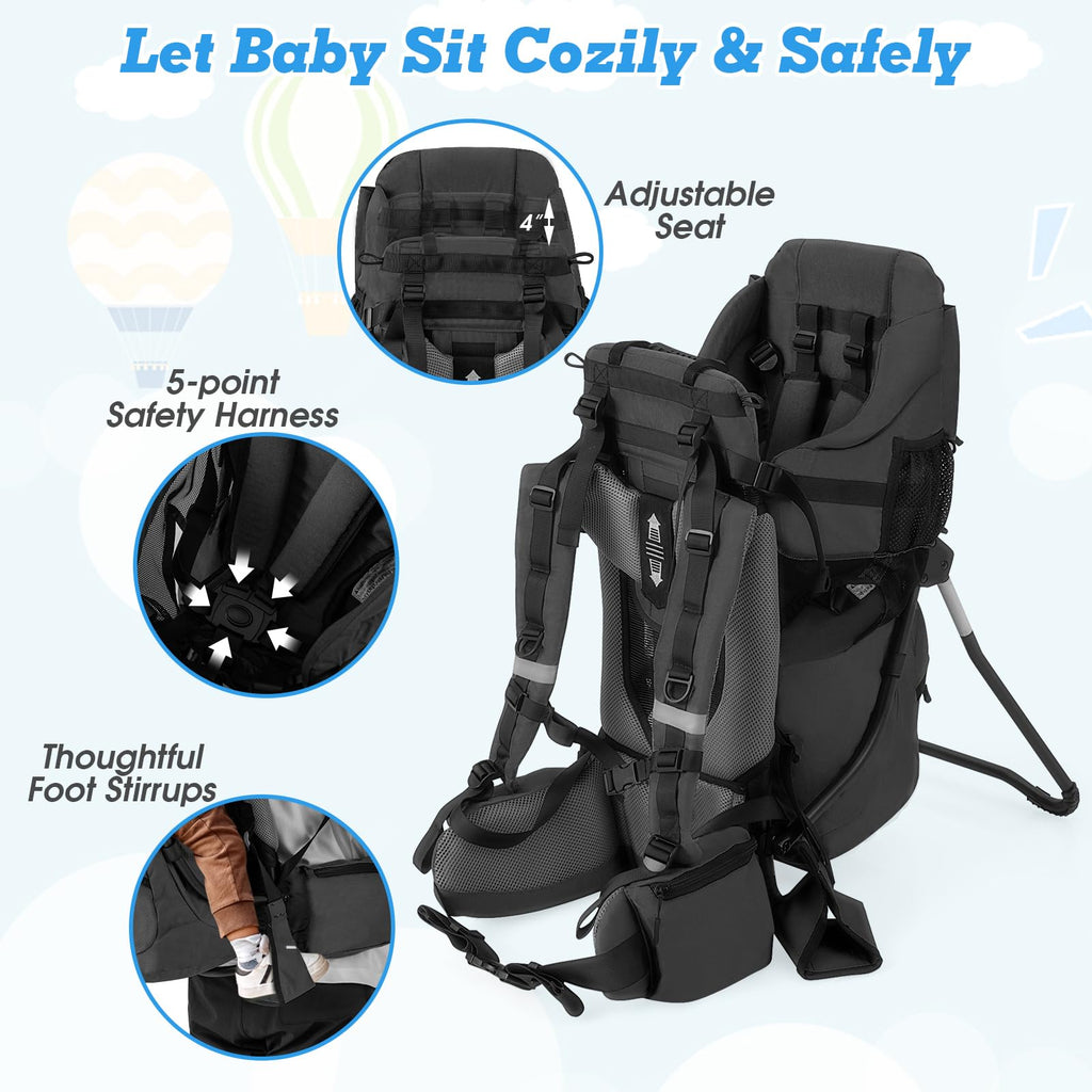 Lightweight Toddler Carrier Backpack - Costzon