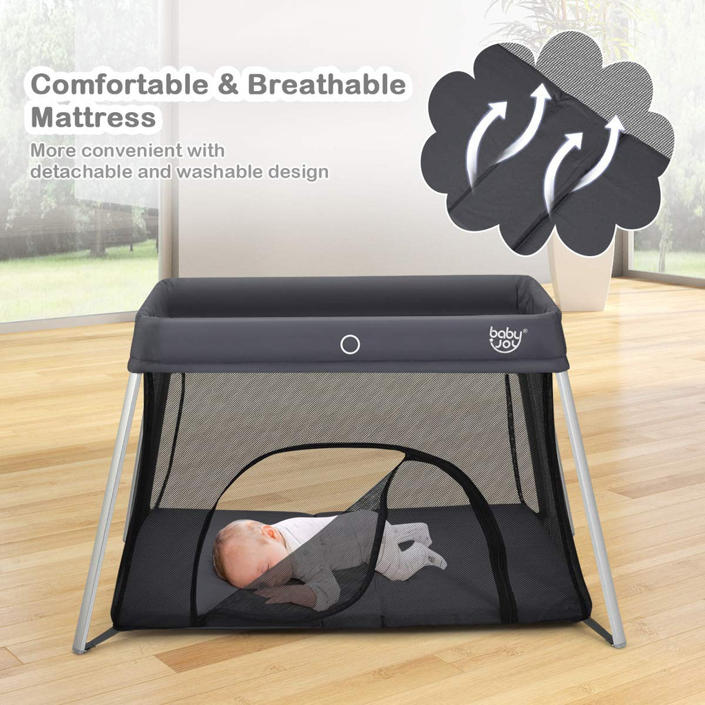 Baby joy travel cot online