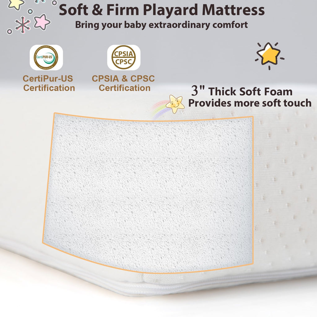 3'' Thick Memory Foam Foldable Mattress - Costzon