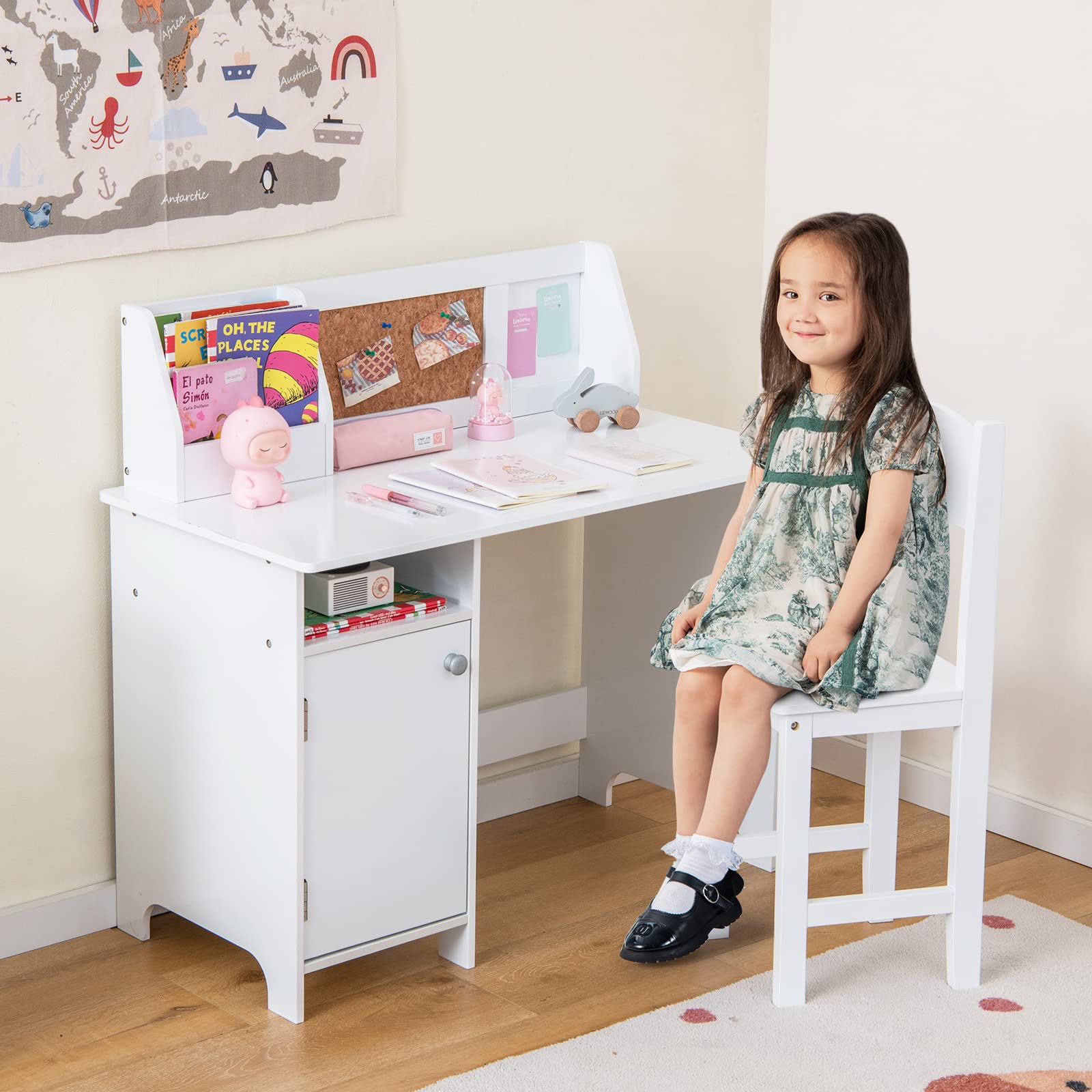 Computer Desk Amazon Childs Desk And Chair Kids Study Desk With