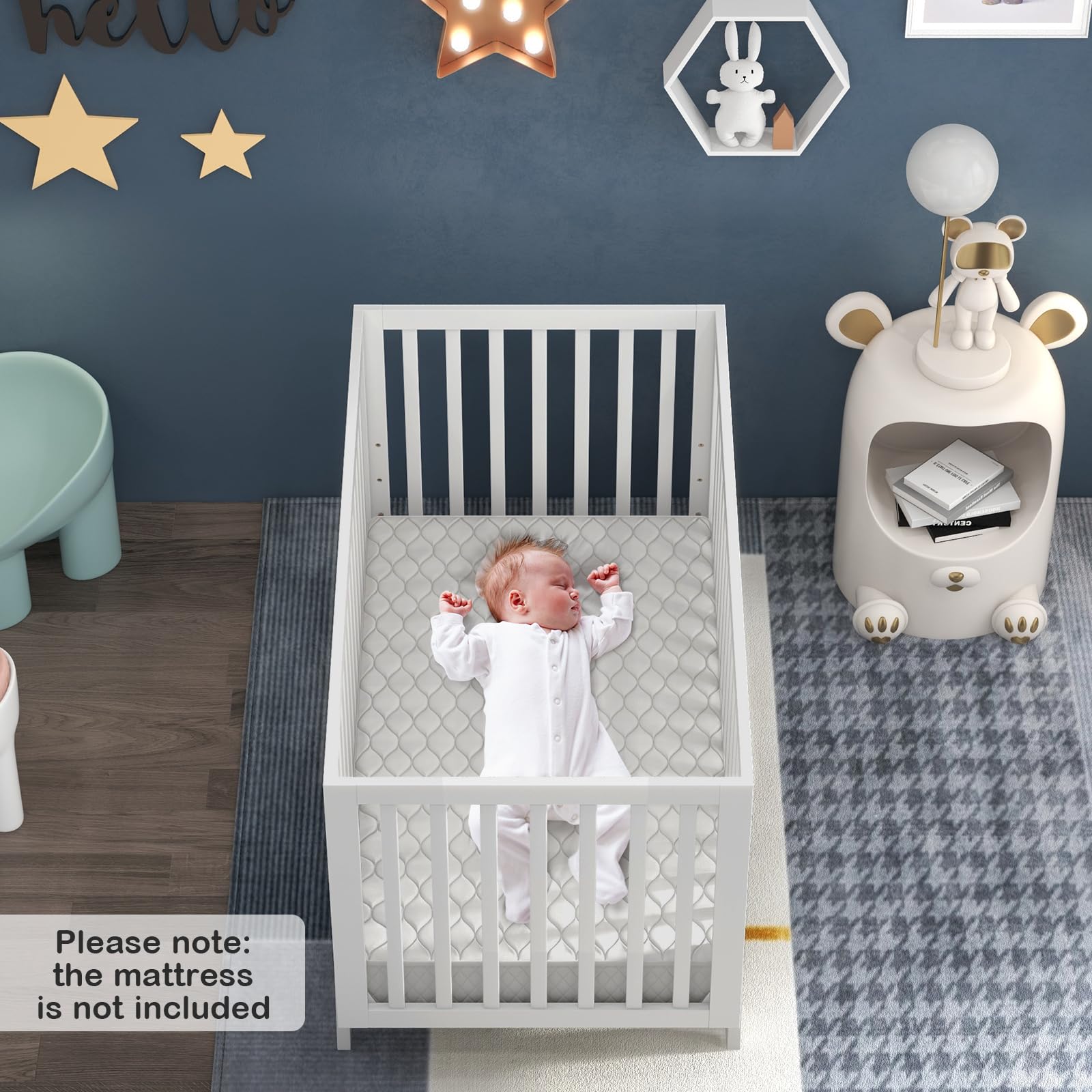 Crib mattress 69cm x 131 cm outlet