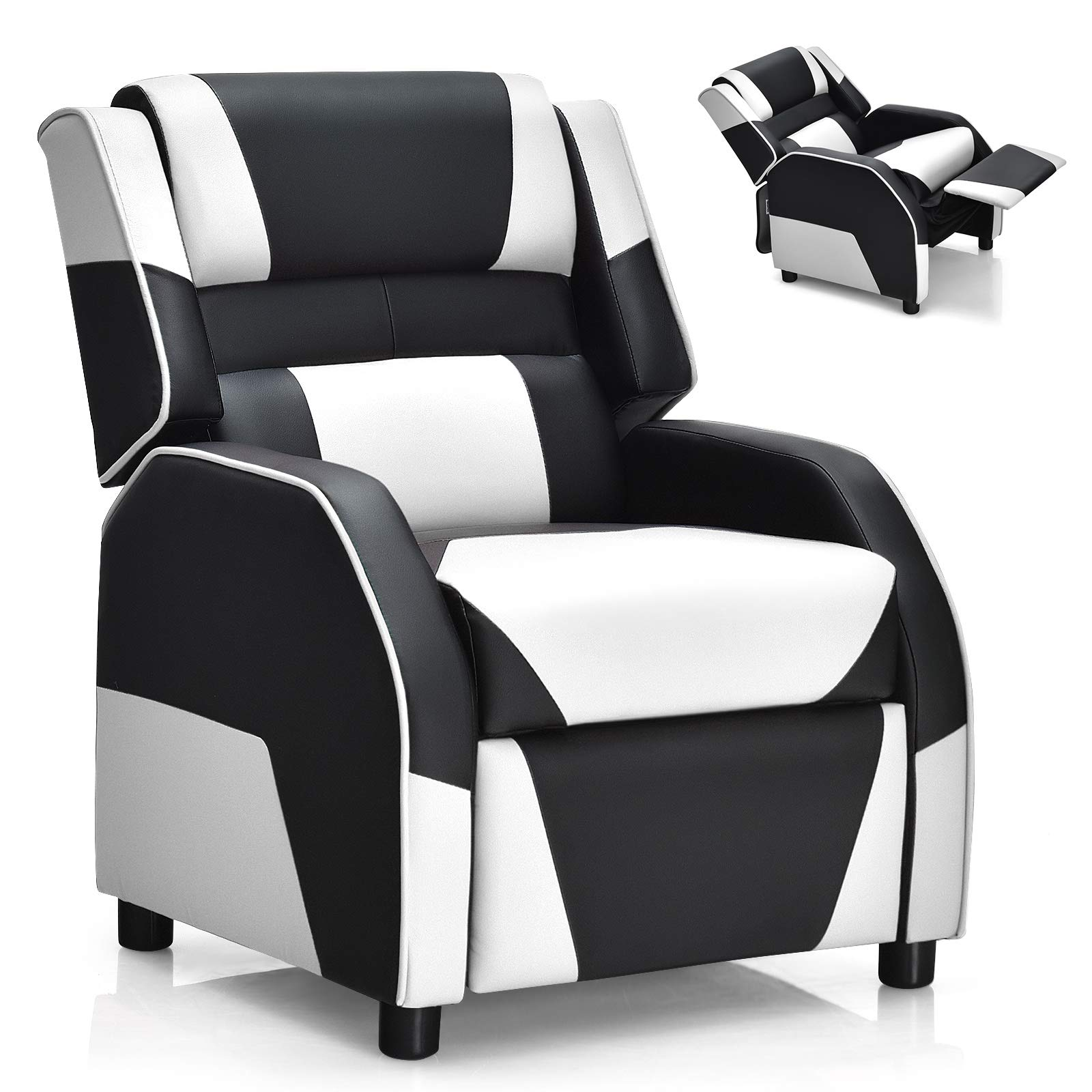 Gaming Massage MoNiBloom Massage Gaming Recliner Chair With Remote