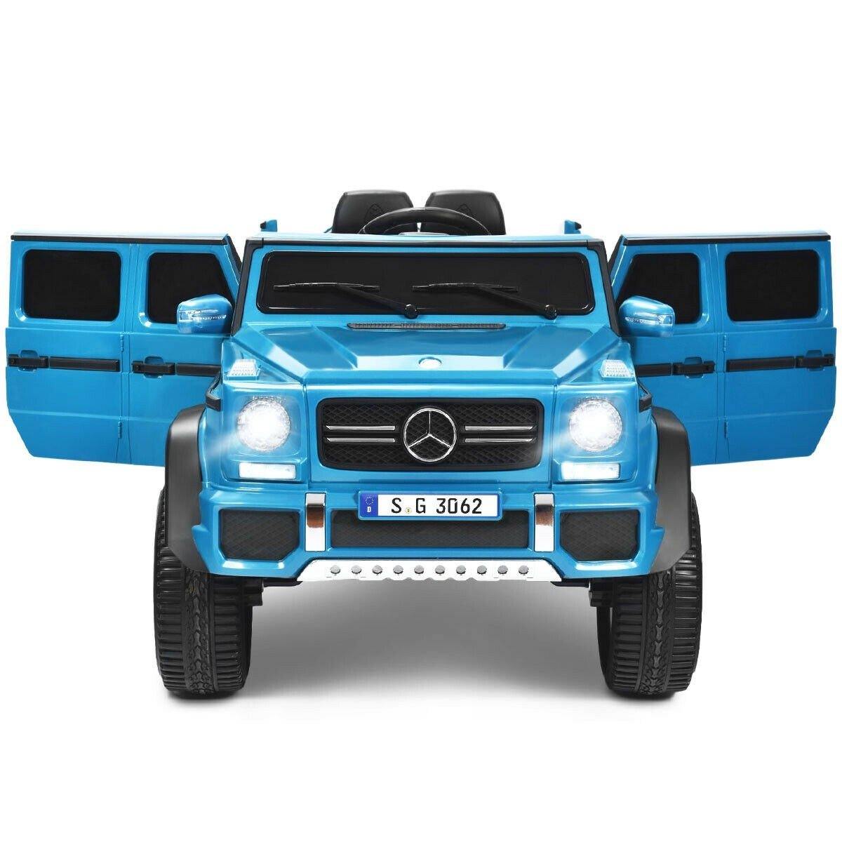 Lizenz Mercedes G650 MAYBACH Kinder Elektro Auto Allrad 2 Sitzer