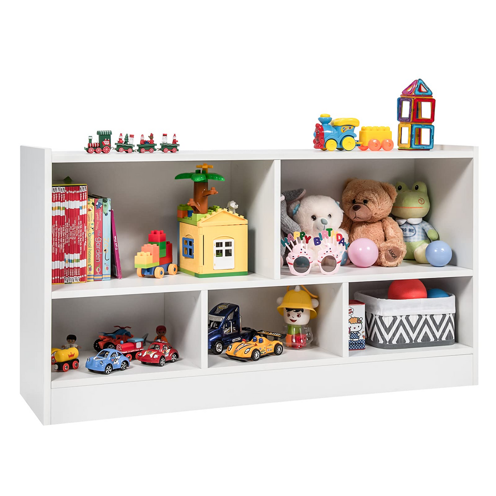 Costzon Wooden Bookshelf Daycare Furniture