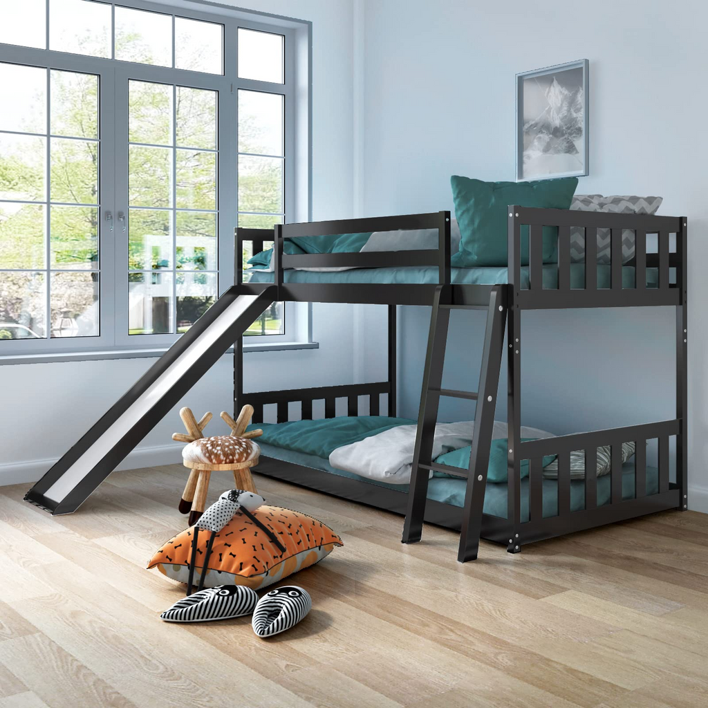 Twin Over Twin Bunk Bed - Costzon