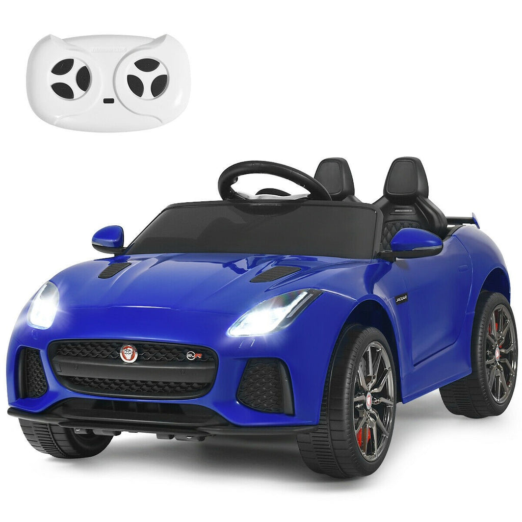 Costzon Ride on Car, 12V Licensed Jaguar F-Type SVR Battery Powered Ride on Toy w/ 2.4G Remote Control - costzon