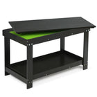 Costzon 2-in-1 Kids Activity Table, Wooden Building Block Desk with Storage