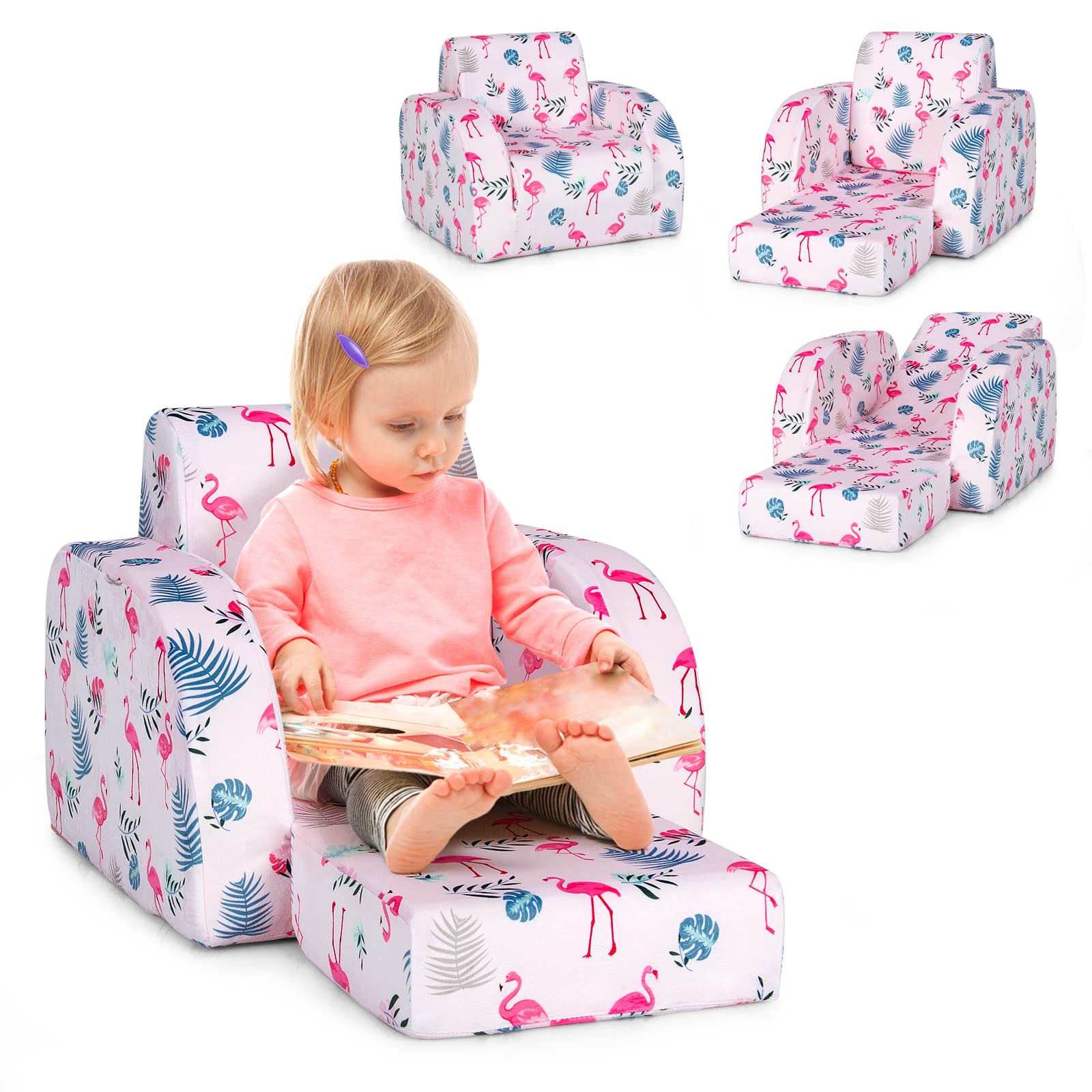 Children's flip open couch deals
