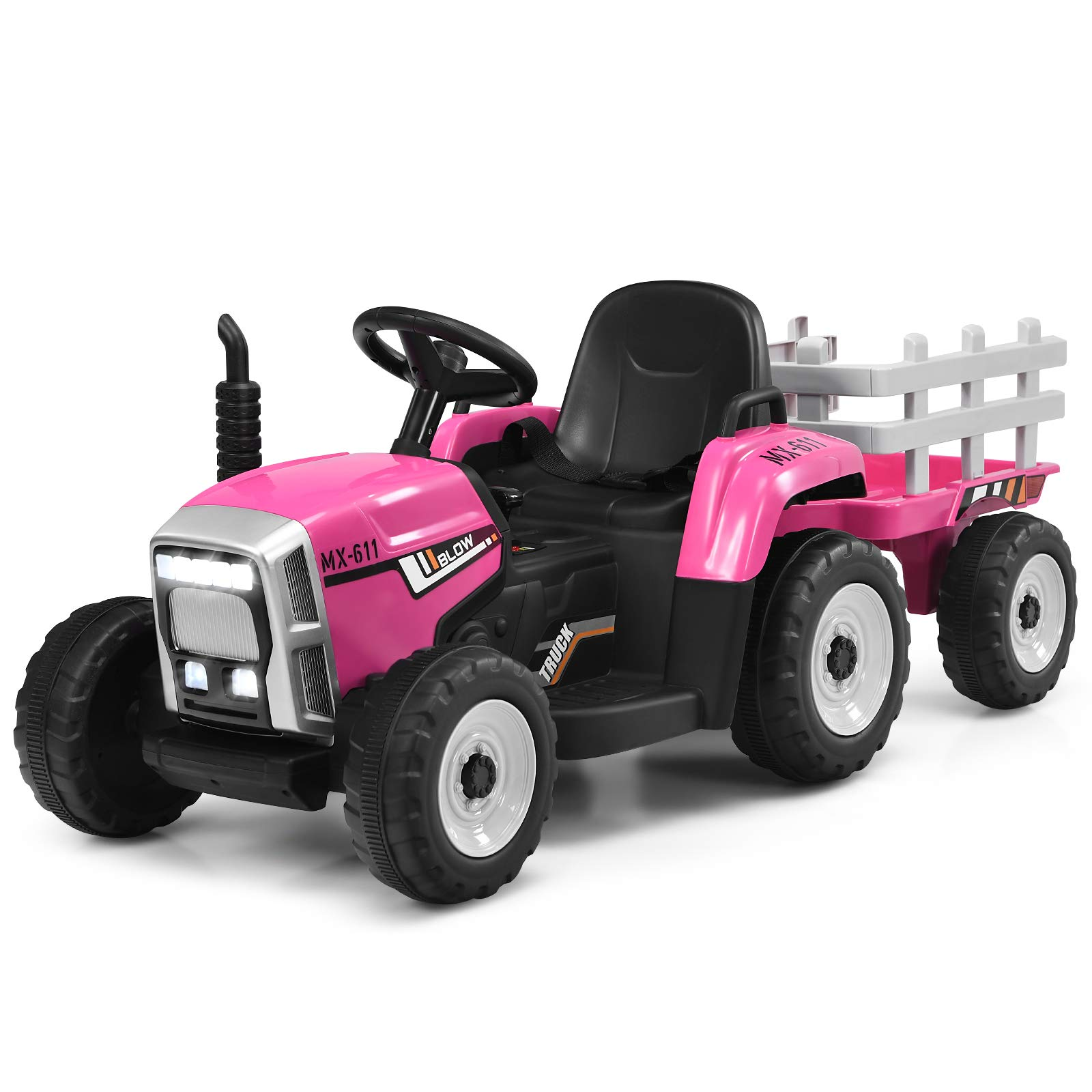 PATOYS  Children's Electric Tractor Off-Road Car Automobile Charging 4  Wheels Motorcar Ride Cars
