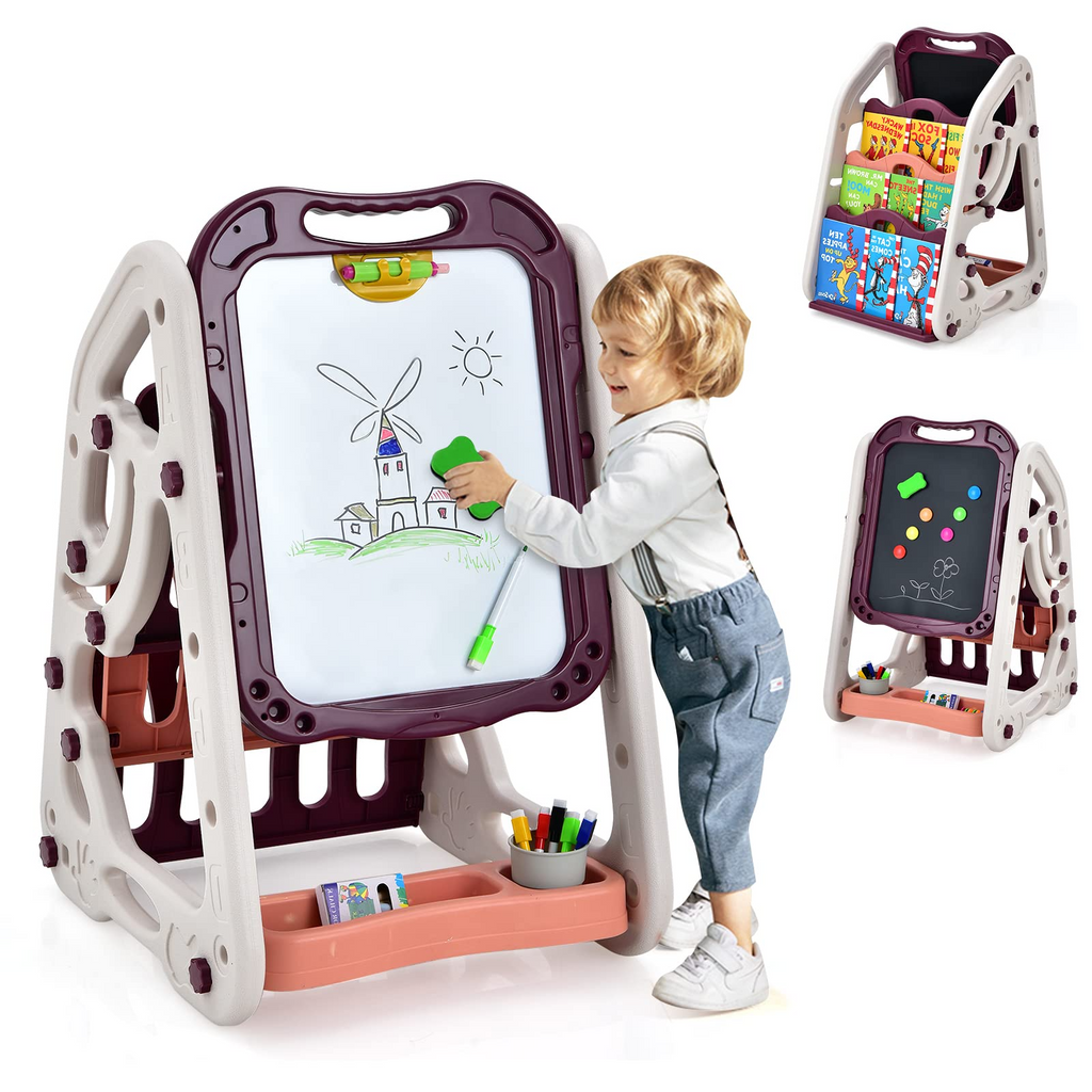 3 in 1 Art Easel for Kids - Costzon