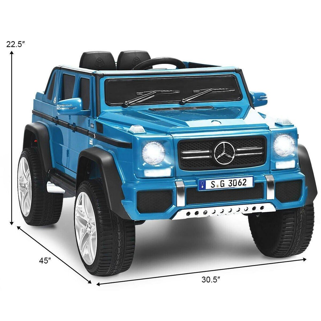 Costzon Ride on Car, Licensed Mercedes-Benz Maybach G650S, 12V Battery Powered Toy - costzon