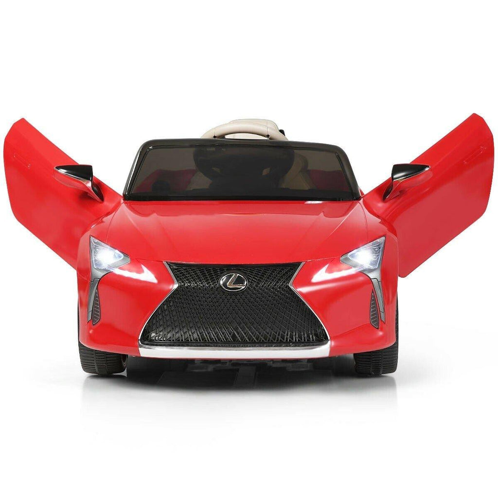 Costzon Ride on Car, Licensed Lexus LC500, 12V Battery Powered Car w/2.4G Remote Control - costzon