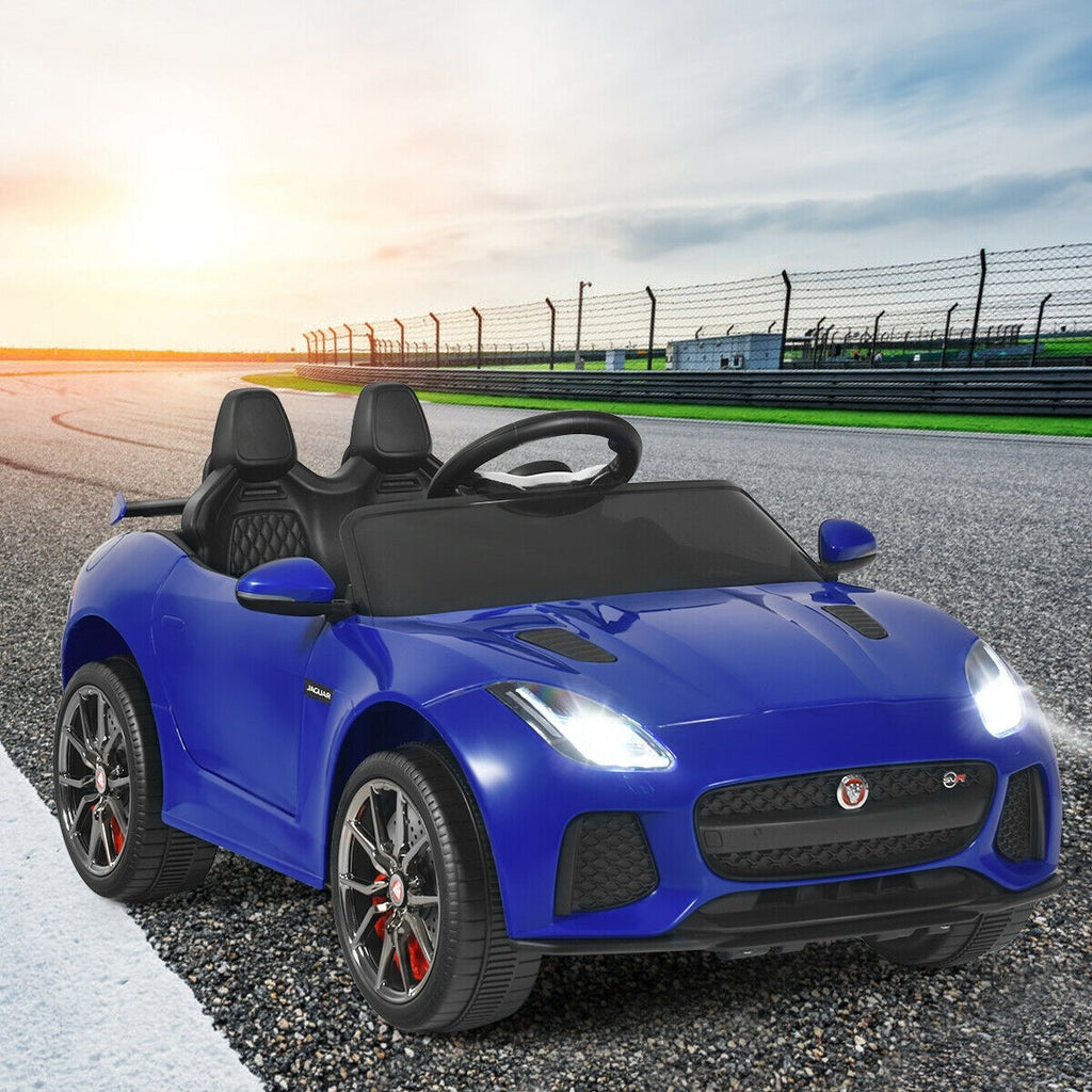 Costzon Ride on Car, 12V Licensed Jaguar F-Type SVR Battery Powered Ride on Toy w/ 2.4G Remote Control - costzon