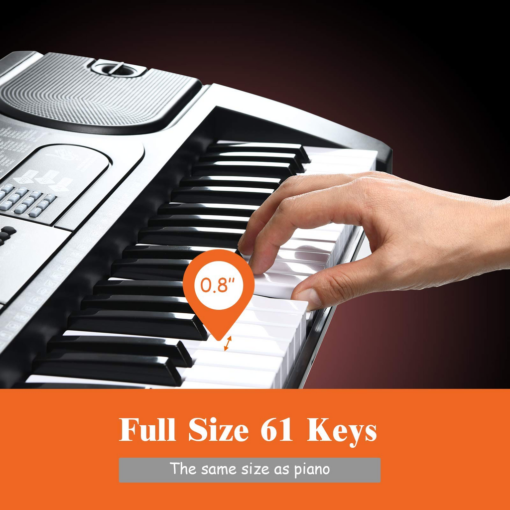 Costzon 61 Key Keyboard Piano with LCD Screen